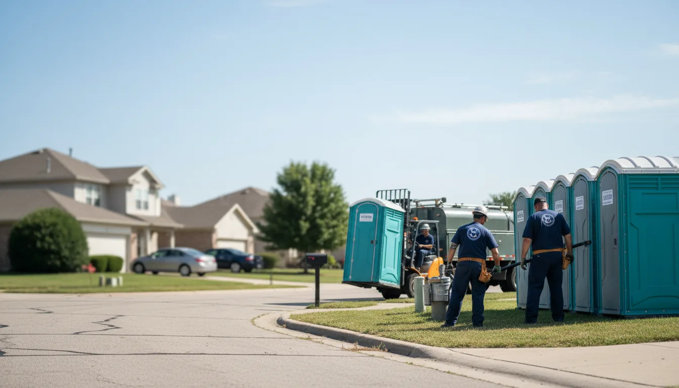 Porta Potty Rental in Farmington, AR near me